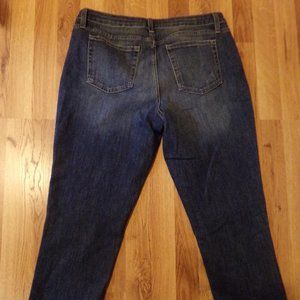 Women's Lee  Riders Boyfriend Modern Midrise 14M Capri Crop Denim